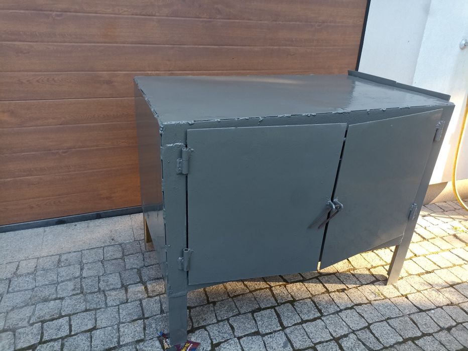 Stół warsztatowy ślusarski, solidny ciężki