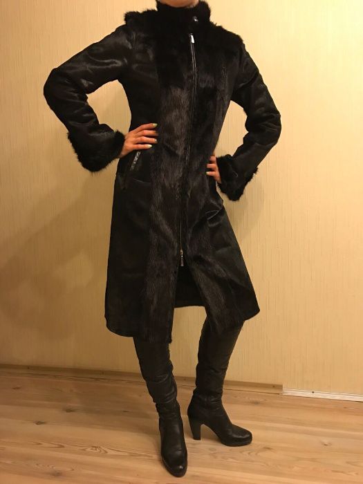 Новое меховое пальто женское