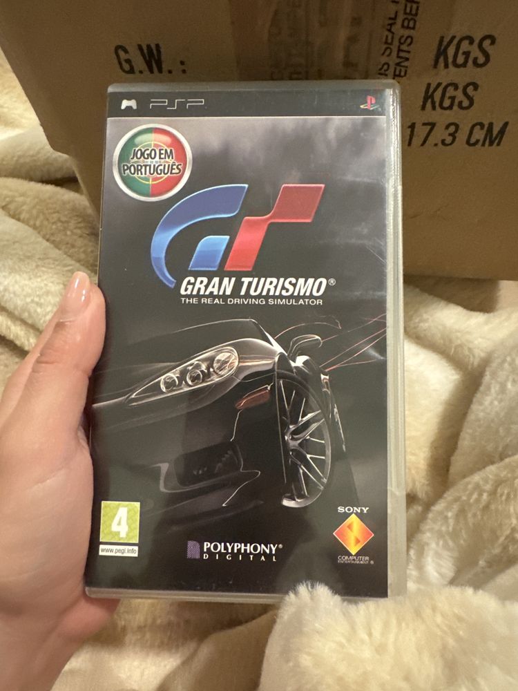 Jogo para a psp - gran turismo - the real driving simulator