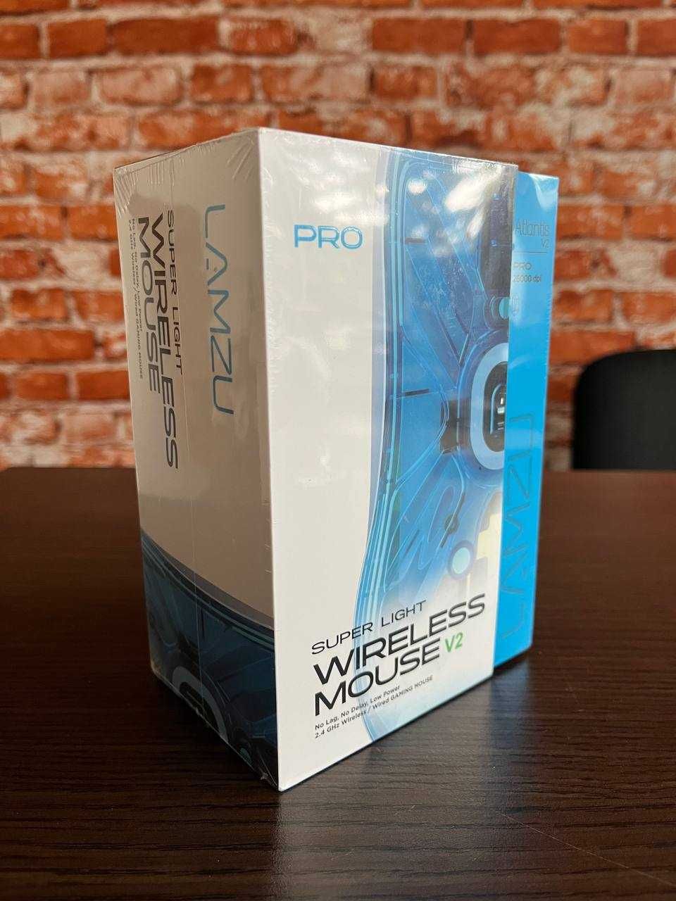 Мишка Lamzu Atlantis OG V2 Pro Wireless Polar White