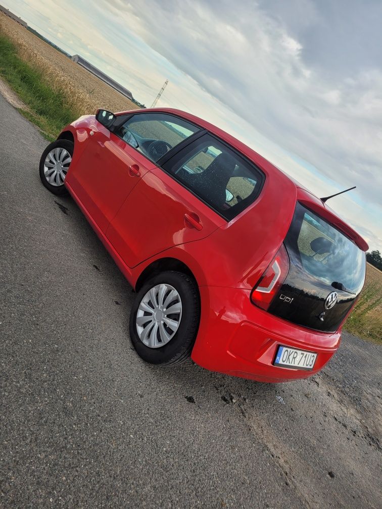 Vw UP! Po serwisie, nowe opony