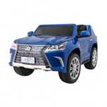 Lexus LX570 Lakierowane Autko dla 2 dzieci Niebieski SUV + Pilot