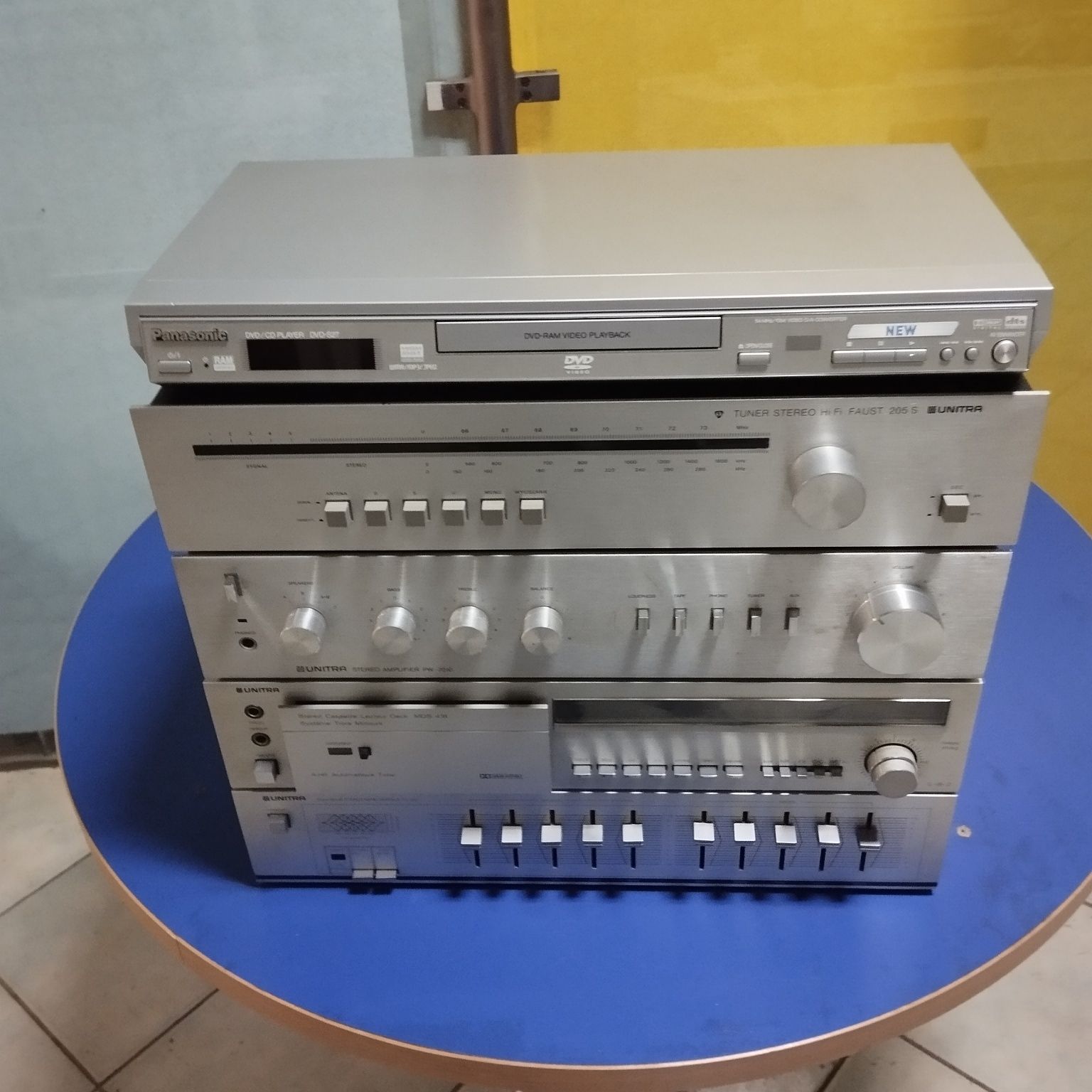 WIEŻA UNITRA DIORA + CD Player + Gwarancja 2 Lata.