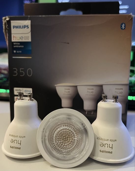 Philips hue gu10 white ambiance 3 szt