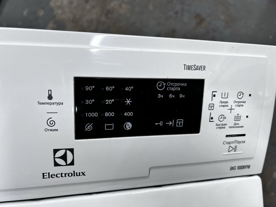 6 кг 1000 об вертикальная машина ELECTROLUX ewt1062 Доставка бесплатно
