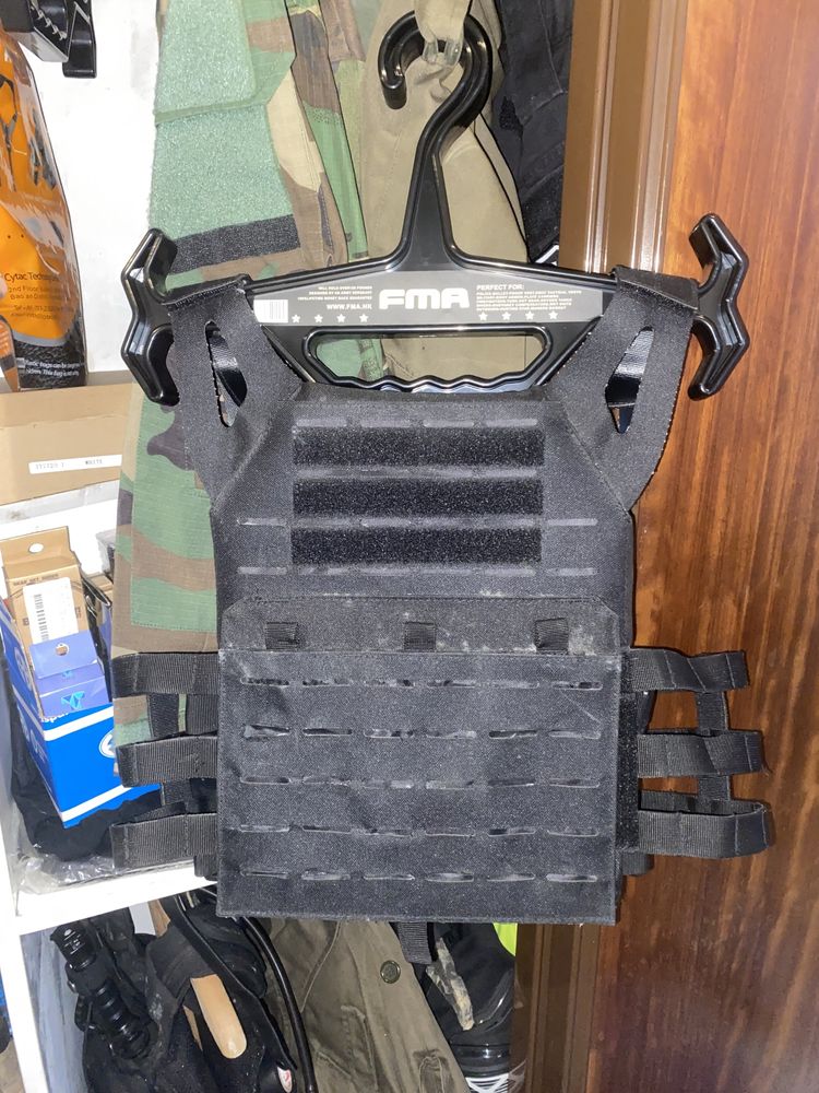 Colete Plate Carrier Preto