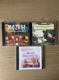 3 płyty cd Mozart i Ravel Mussorgsky