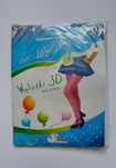 Rajstopy welurki 3d niebieskie r 62-74