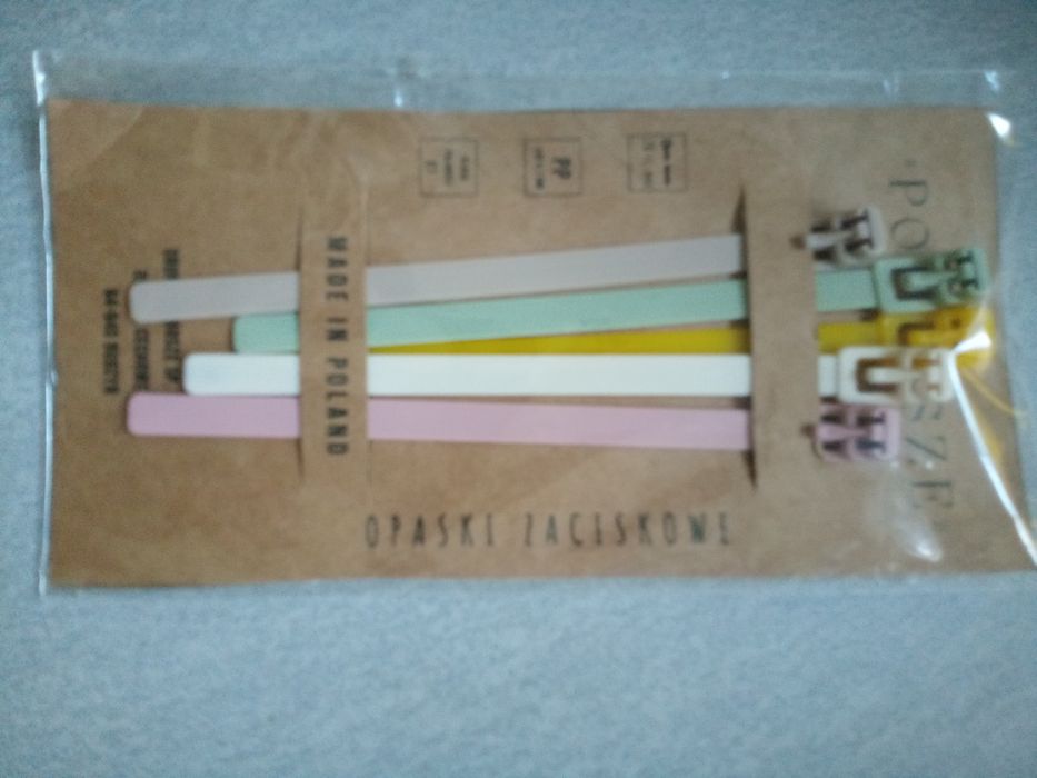 2 x kiln do drzwi miś plus 5 x opaska zaciskowe