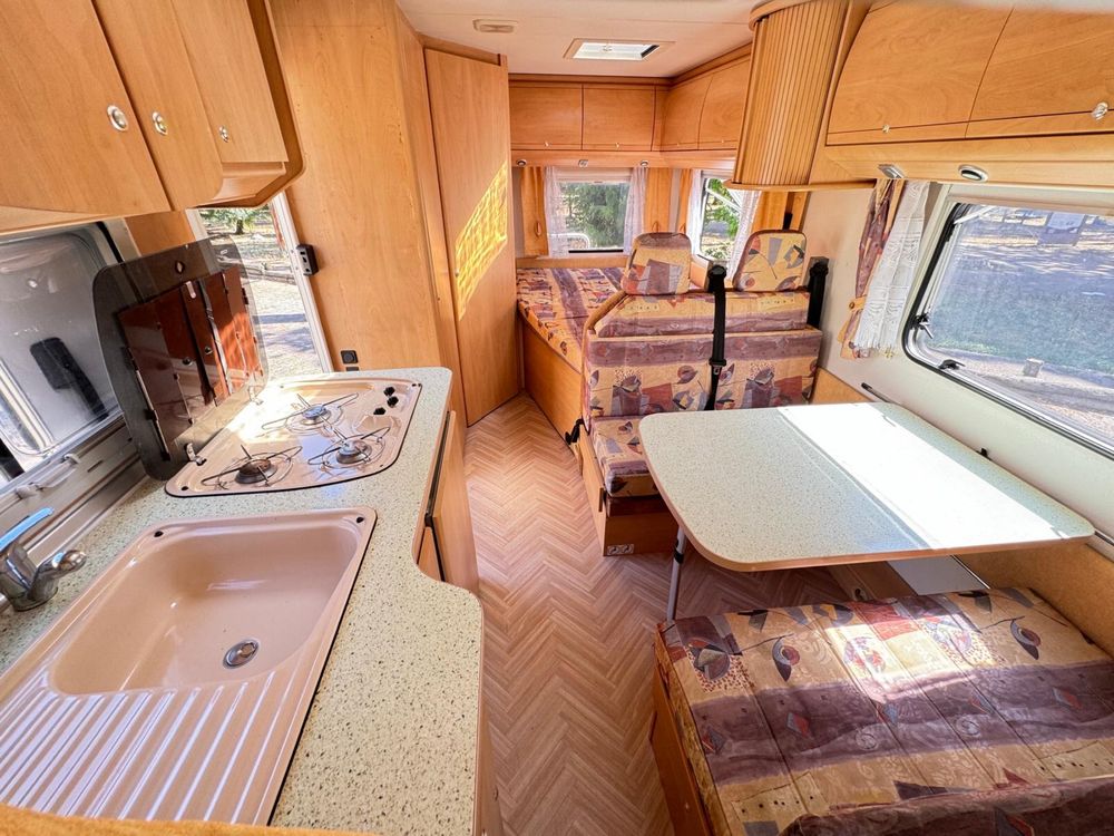 Autocaravana Fiat Burtsner perfilada 2.8 JTD ano 2001