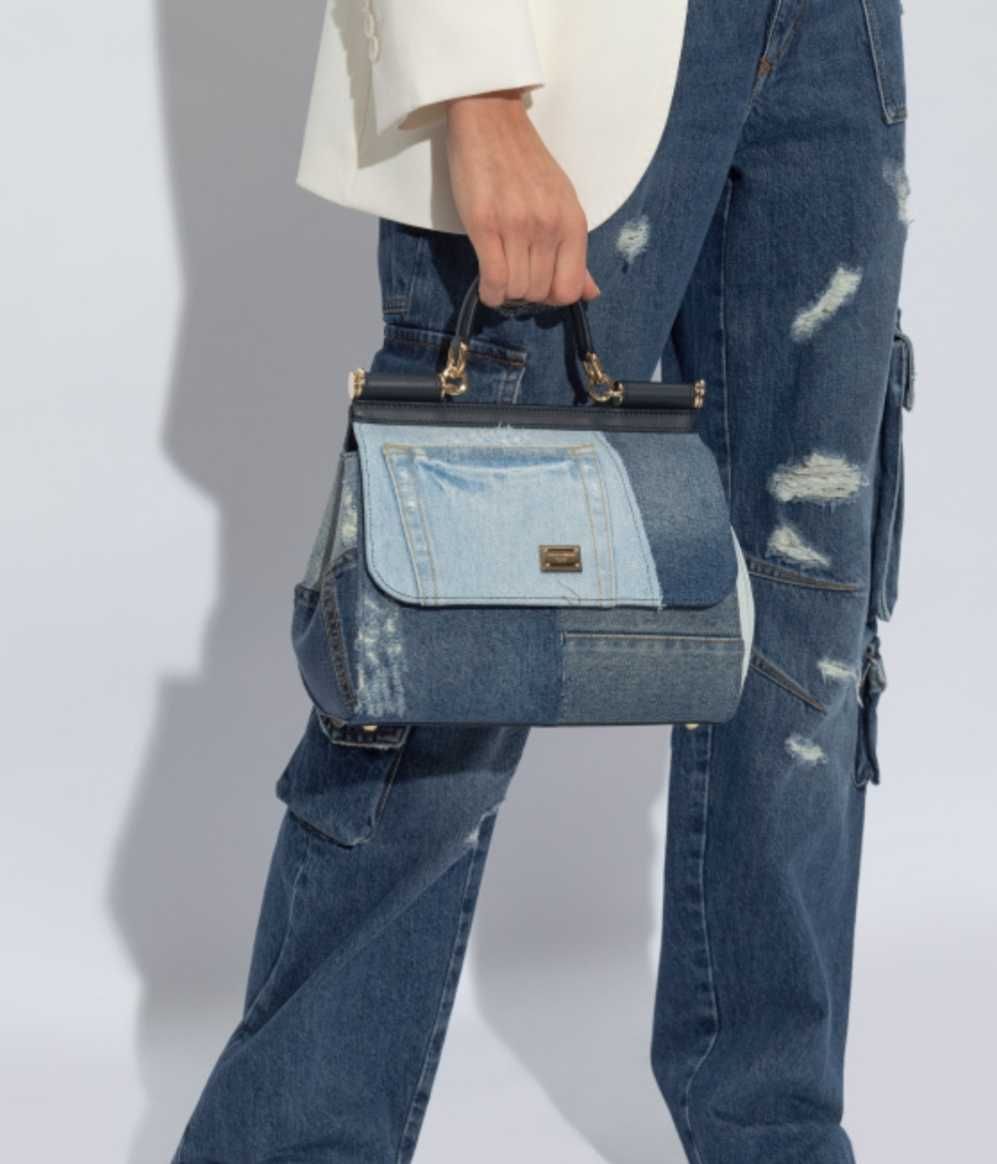 Dolce Gabbana torebka damska jeans