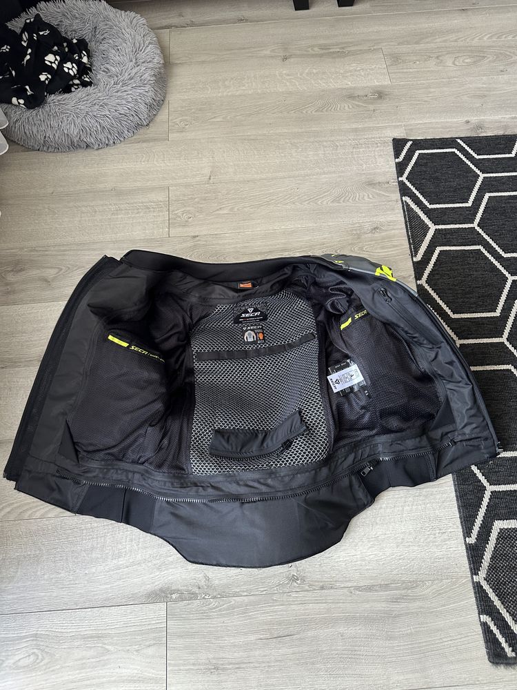 Kurtka motocyklowa Seca Hooligan L 52 fluo jak nowa