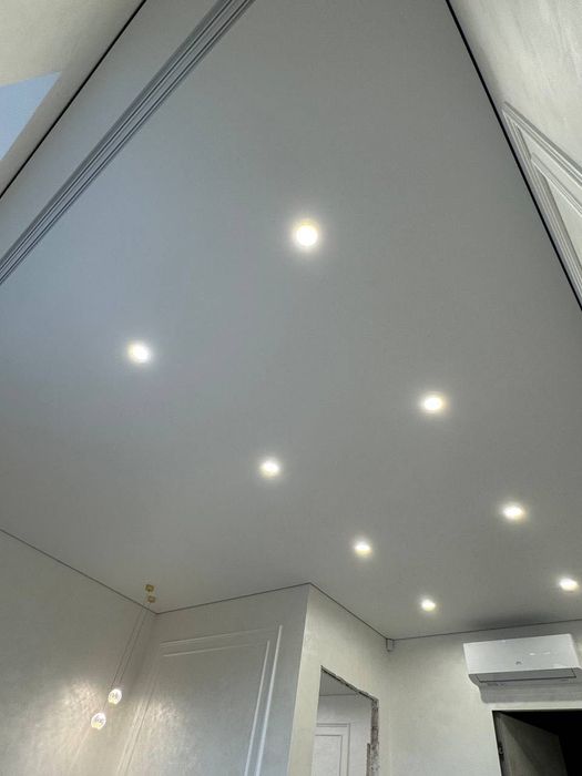 ТОП ЦІНА‼️Монтаж сатинових натяжних стель + ГАРАНТІЯ якості 12 РОКІВ