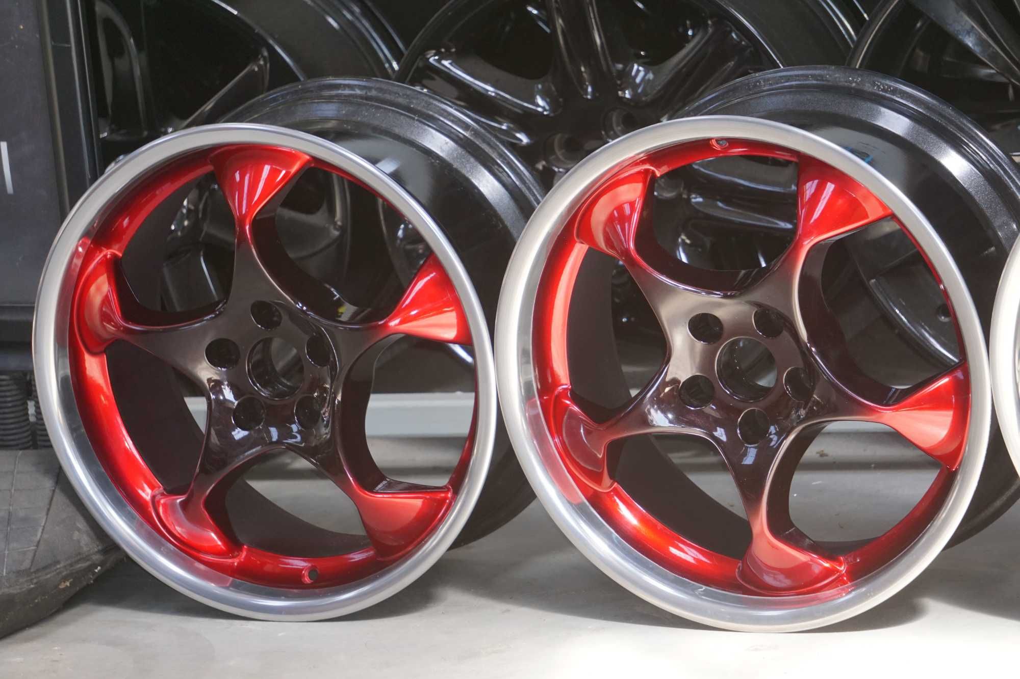 Alufelgi Schmidt Space 5x108 8,5Jx18 et35 cb60,1 red candy i rant