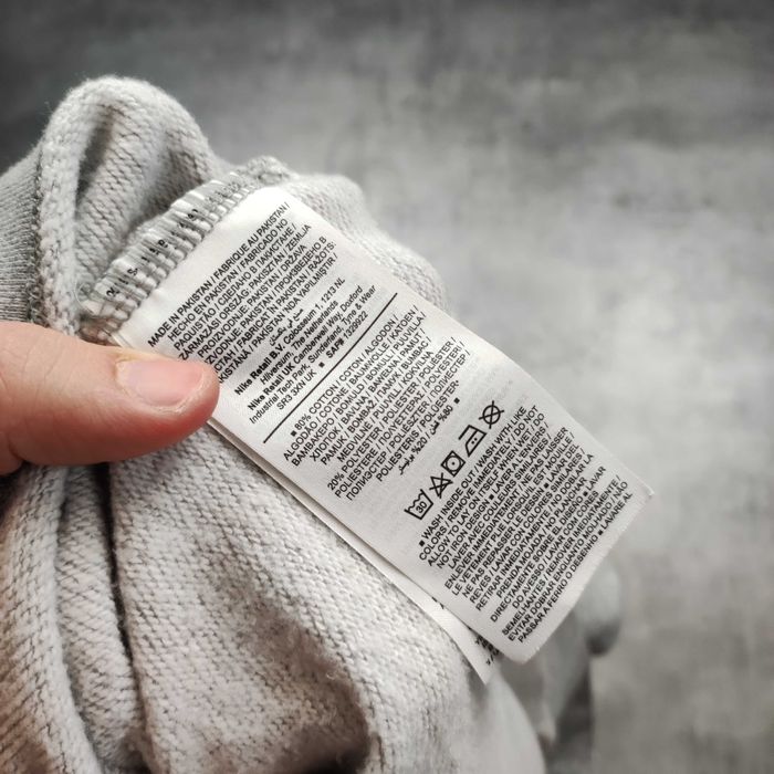 DAMSKA Bluza Nike Air MAX Nadruk Duże Logo bez Kaptura Codzienna Sport