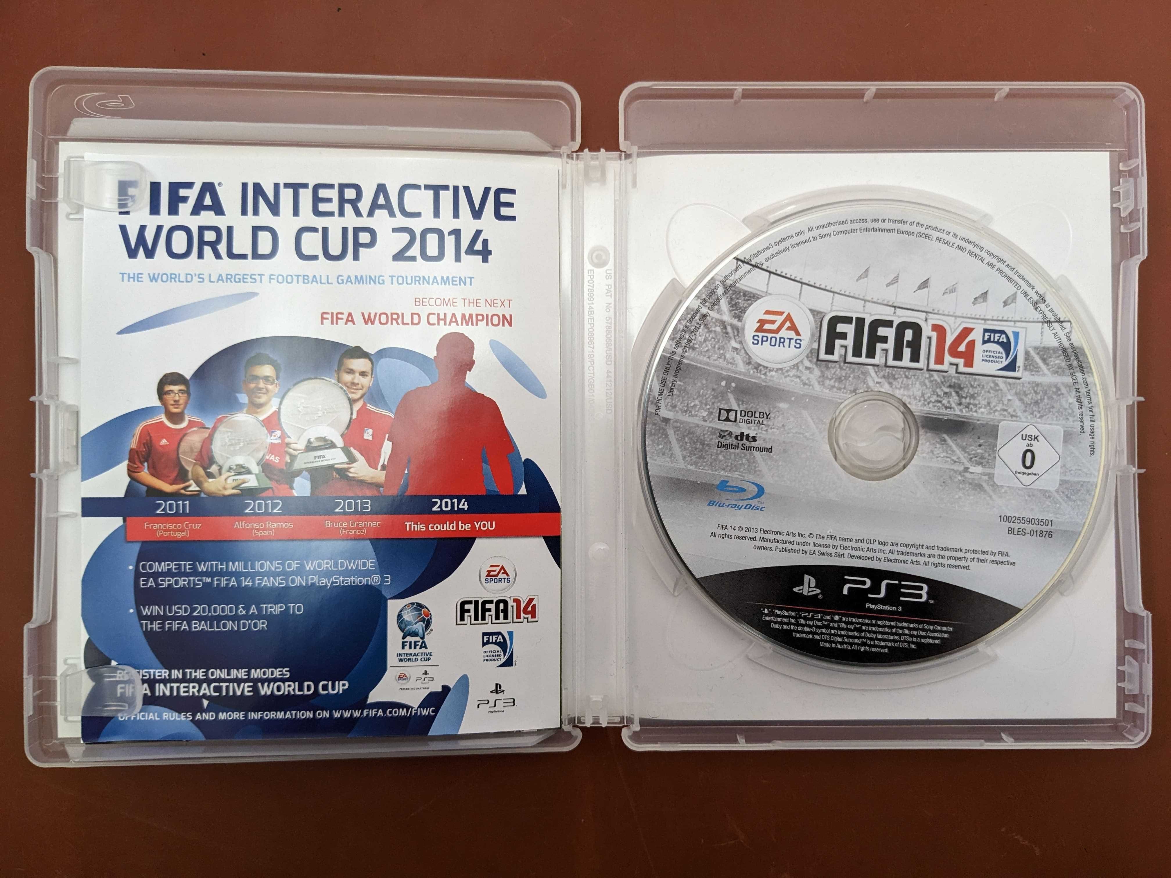 FIFA 14 диск для PlayStation 3