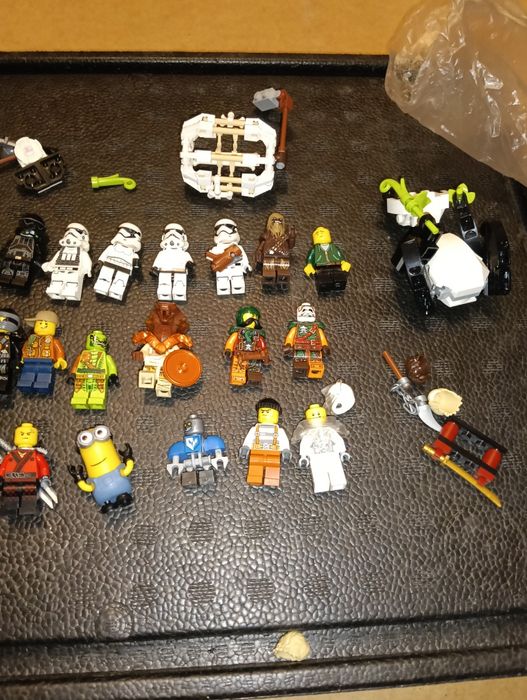 Figurki LEGO mix, Star Wars i inne