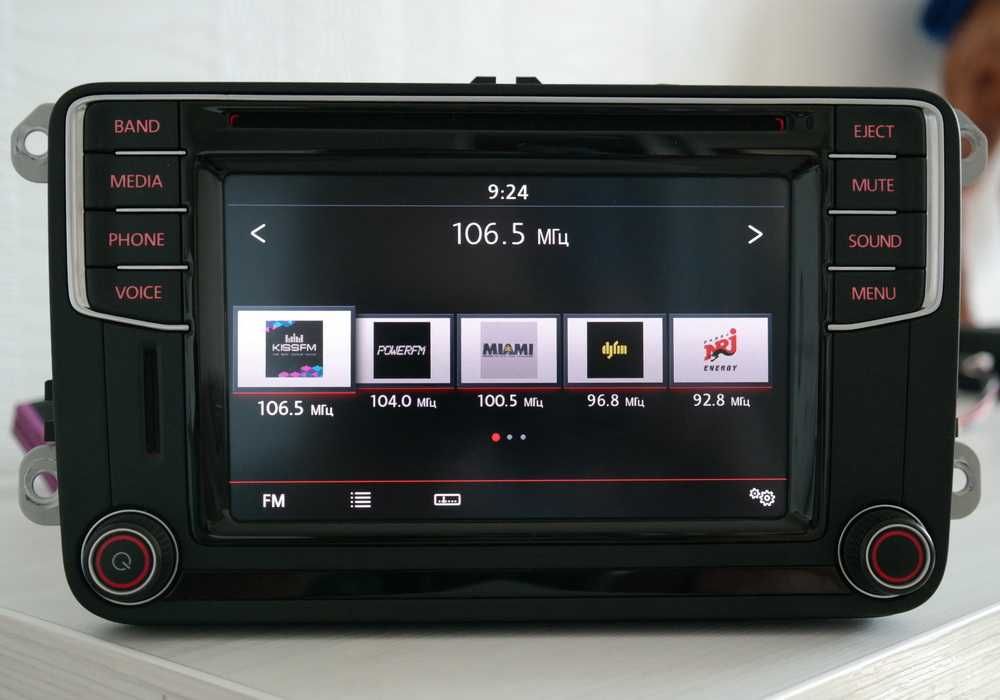 Магнитола VW Composition Media MIB2 PQ Golf Passat Jetta Apple CarPlay