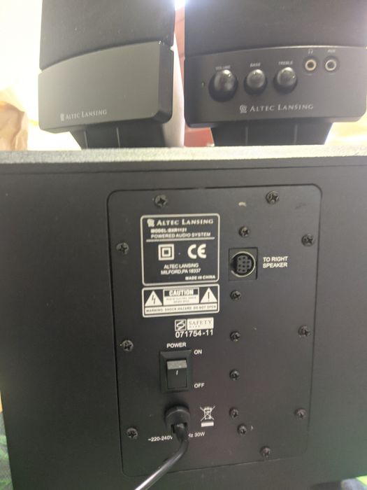 Sistema de som PC Altec Lansig