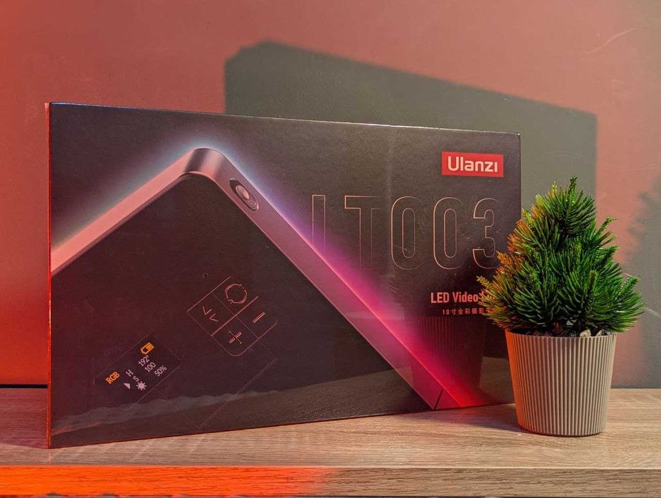 Потужне RGB відеосвітло 10" Ulanzi LT003 8000mAh LED 2500-9000K, 15Вт