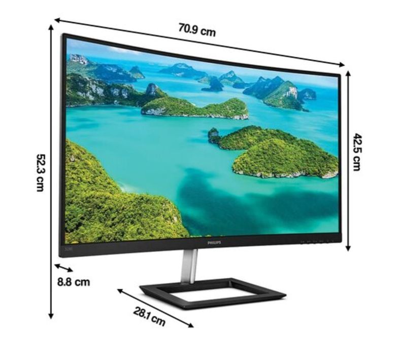 Monitor Philips E-LINE 322E1C 31,5" zakrzywiony