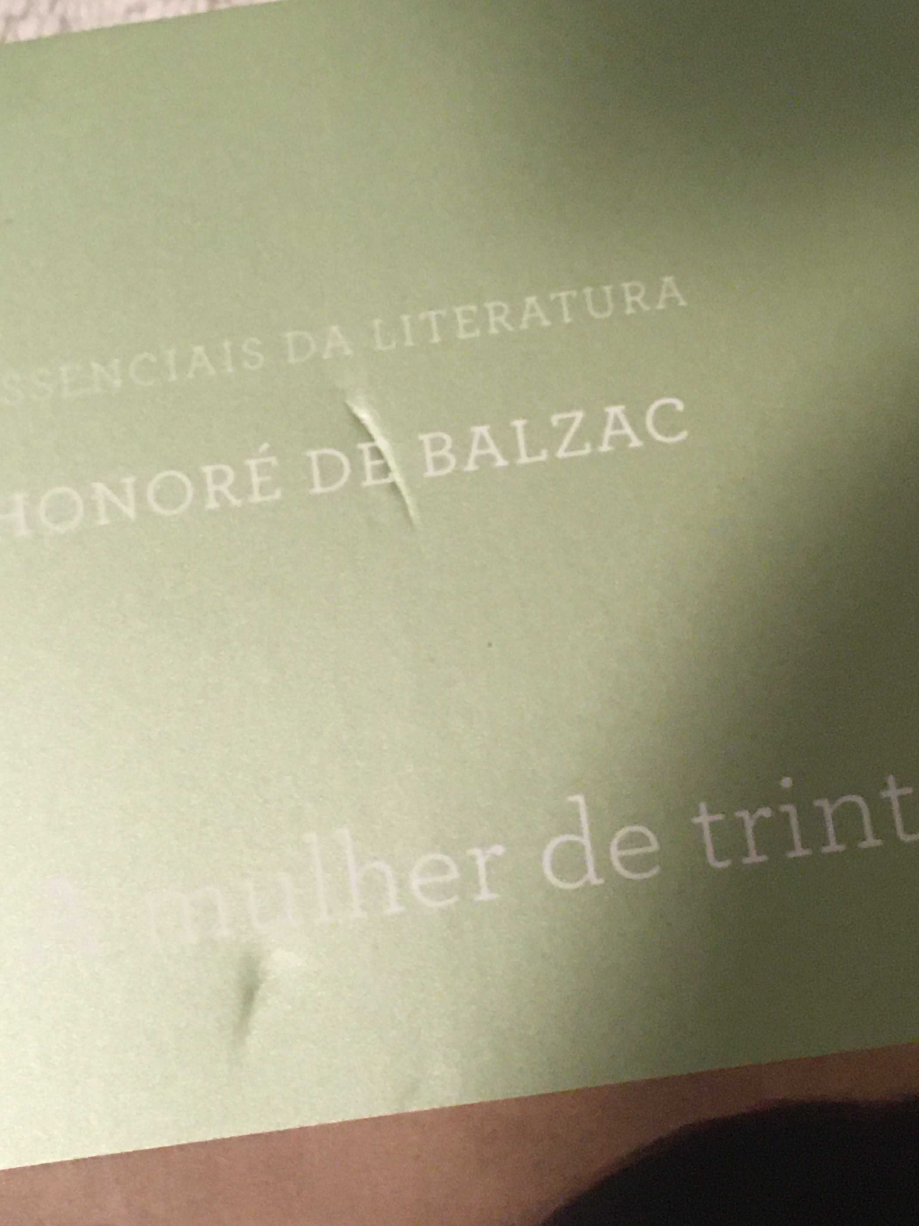 Livro "A mulher de trinta anos" de Honoré de Balzac