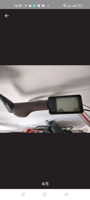 Bicicleta elétrica btwin motor Bosh como nova!