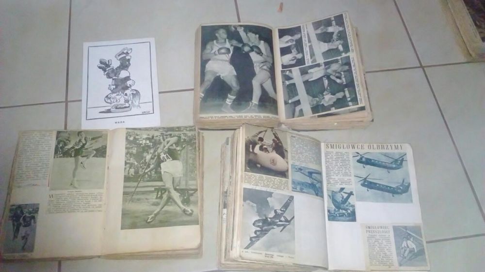 Starocie Zbiór informacji i zdjęć o sporcie z lat52-59r(olimpiady itp)