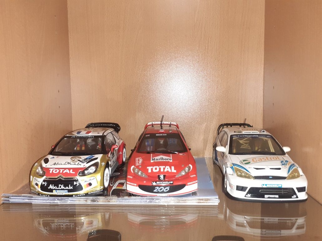Miniaturas rally 1/18