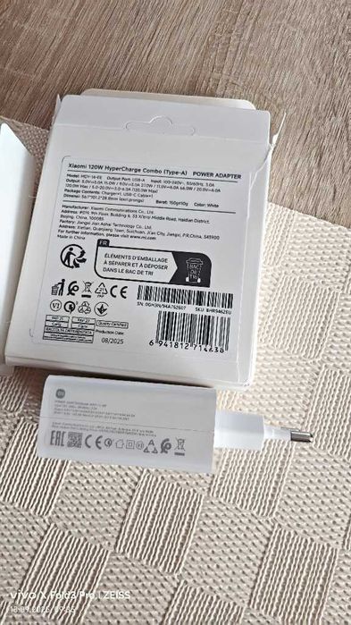 Xiaomi 120W HyperCharge ładowarka oryginał