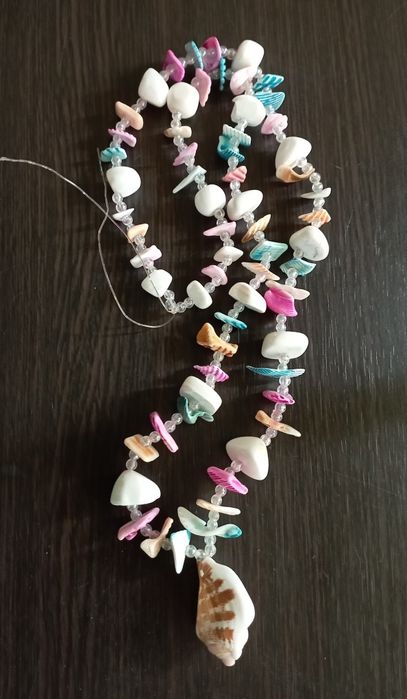 Намисто з мушлі і морського каміння