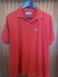 Polo vermelho lacoste