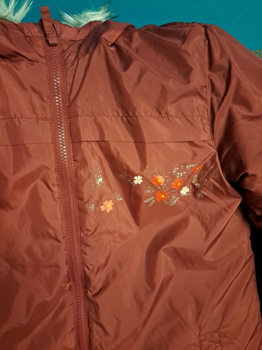 Długa kurtka dziewczęca Endo 152