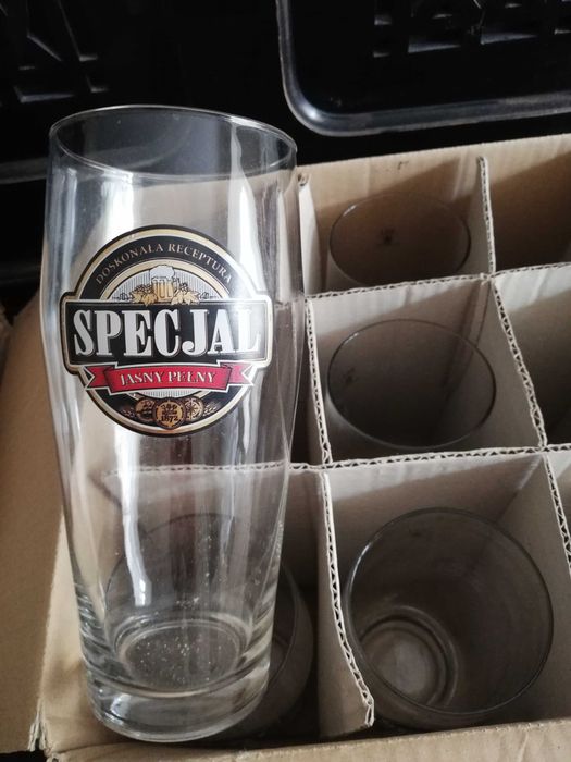 Specjal Czarny 0,5 l, szklanki, pokale do piwa, sprzedam