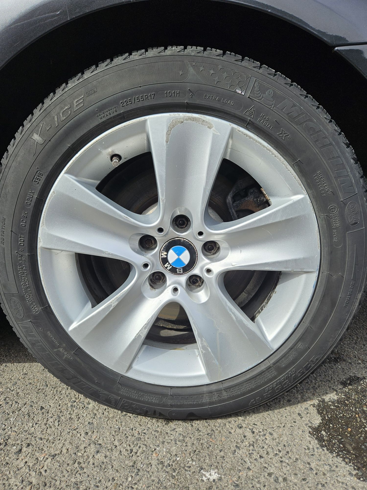 колеса в зборі з резиною Michelin BMW 5 F10 225/55 r17
R17,