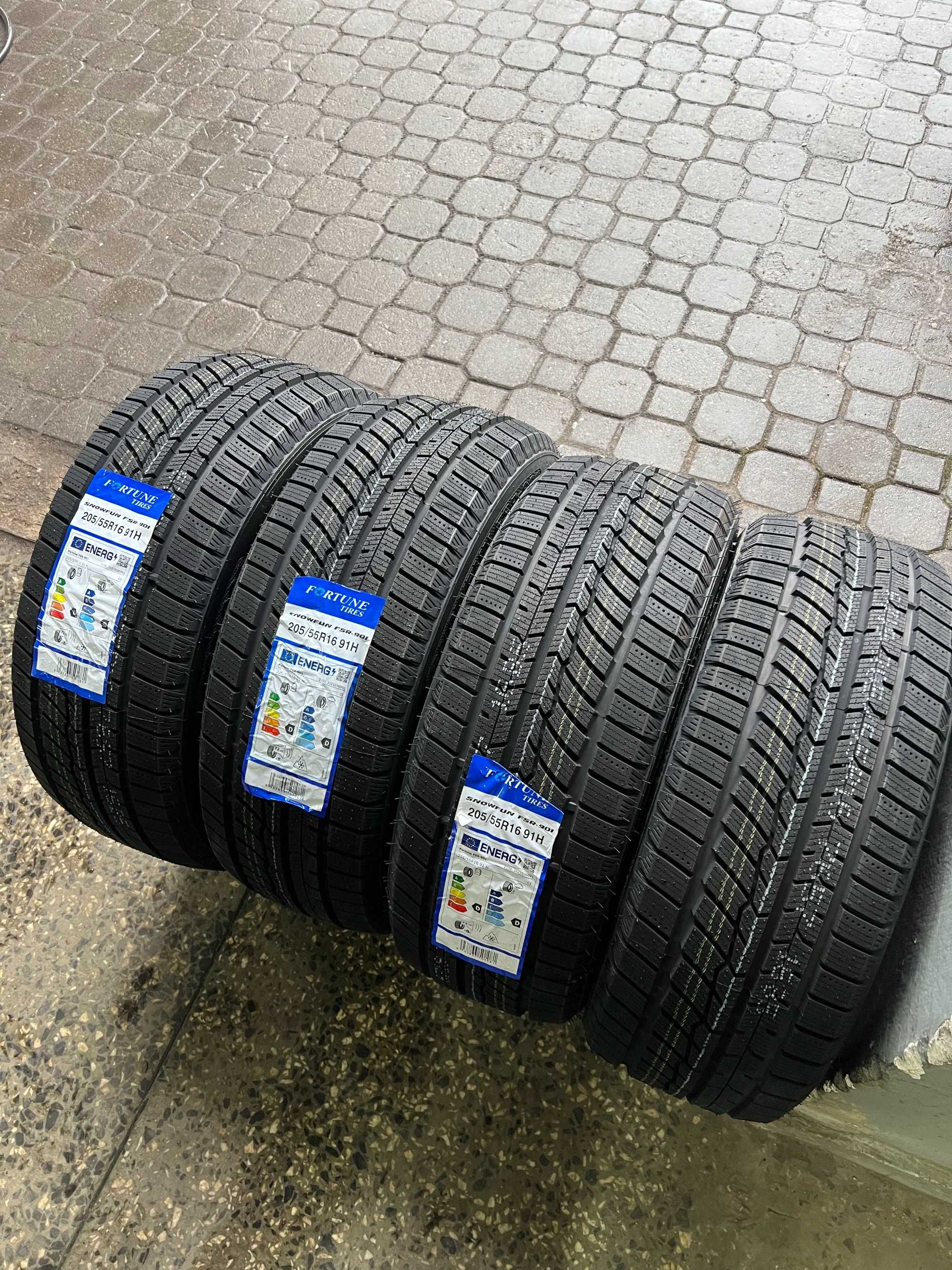 205/55r16 fortune nowe opony zimowe 2023r montaz w cenie