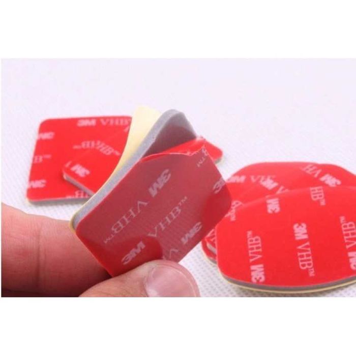 3М скотч набор 6шт для прямых и изогнутых платформ площадок GoPro