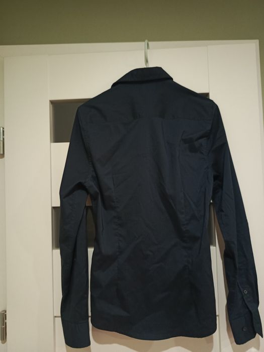 Granatowa koszula XS Slim
