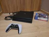 Playstation 4 Pro 1tb, ps4 pro, pad, gry