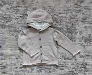 Sweter rozpinany na guziki Lupilu Pure Collection bawełna organiczna 7
