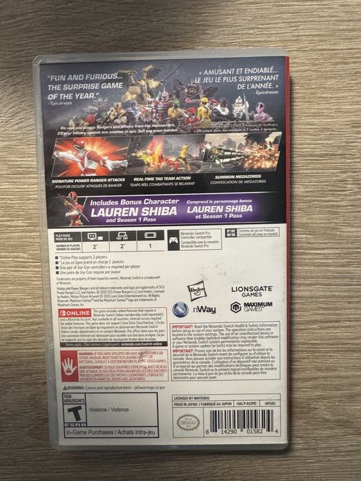 Продам гру на nintendo switch