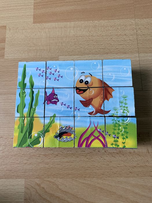 Klocki z rysunkiem do ukladania klocki puzzle 12