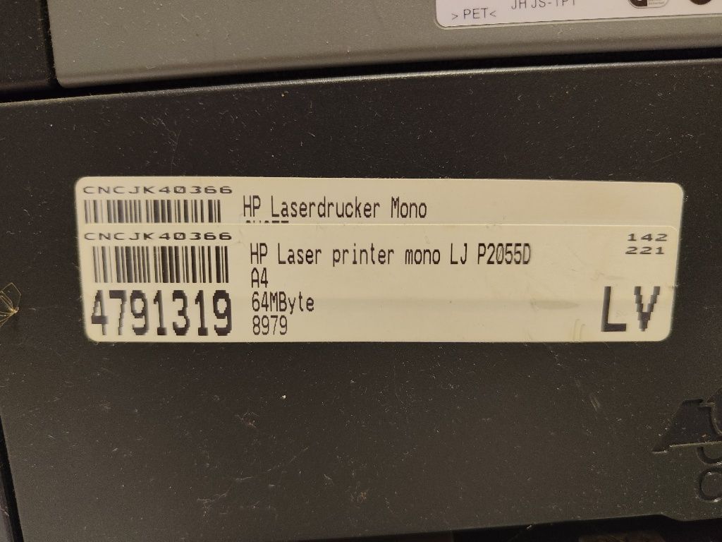 Drukarka laser HP Laserjet P2055d
