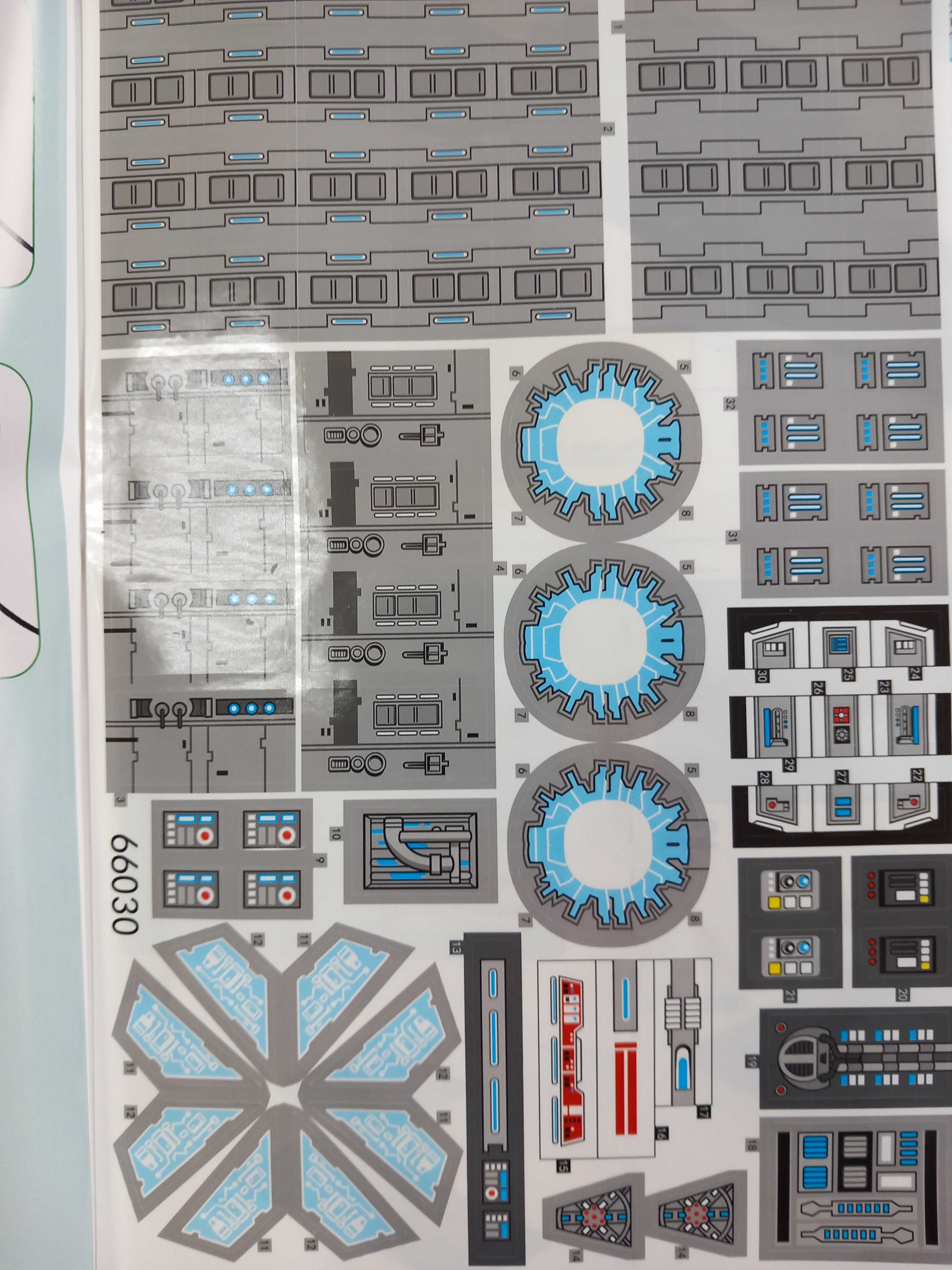Reobrix Klocki konstrukcyjny 66030 Star Fighter Book Gwiezdne Wojny A