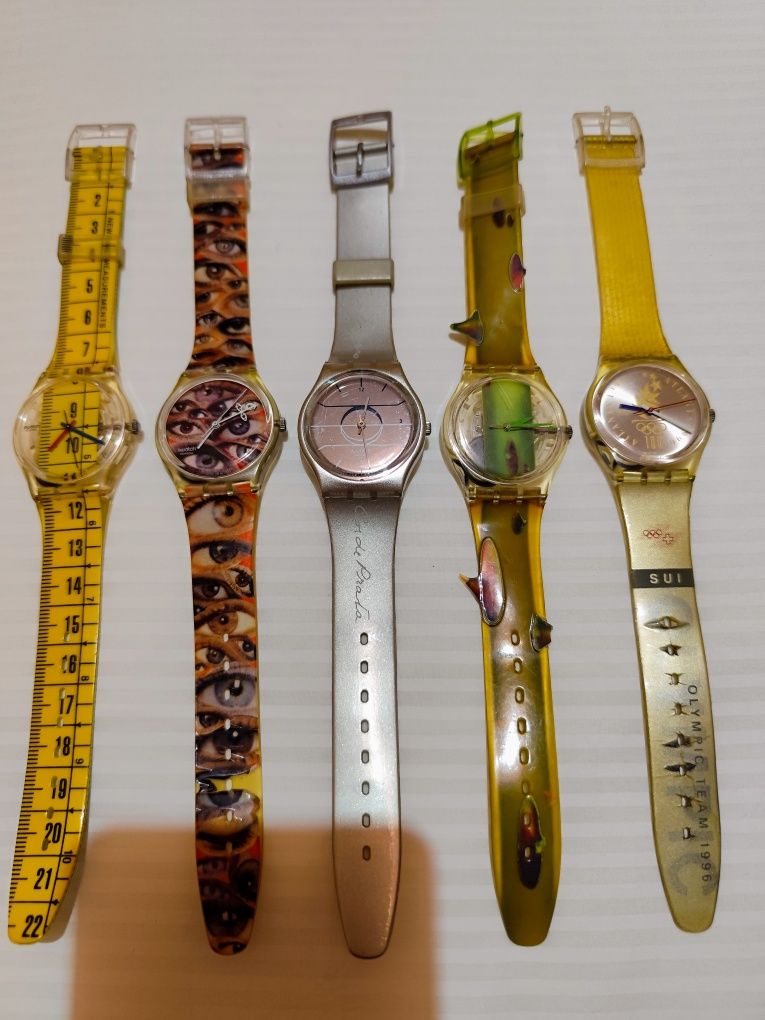 Coleção relógios Swatch