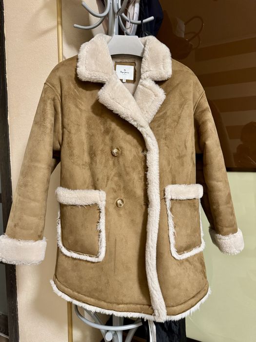 Pepe Jeans Неймовірно стильний брендовий кожушок!