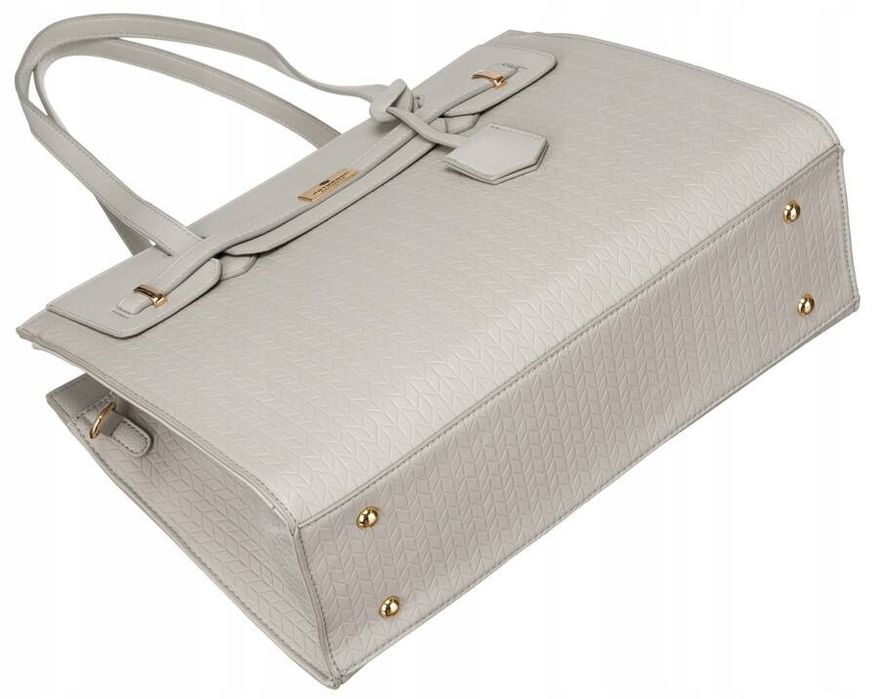 stylowa torebka damska z odpinanym paskiem - peterson