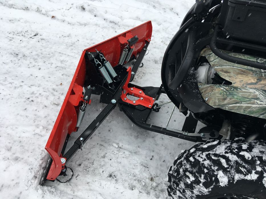 Plug do quada typ v łamany przedni montaż Can Am Yamaha CF moto