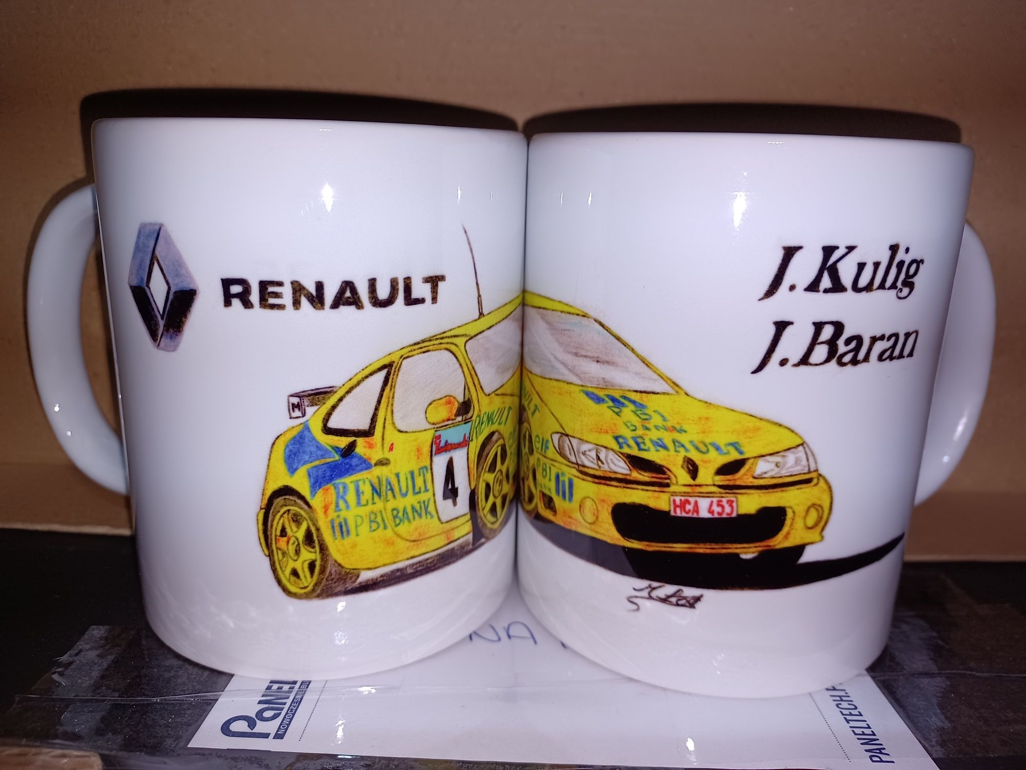 Kubek Janusz Kulig Renault Megane