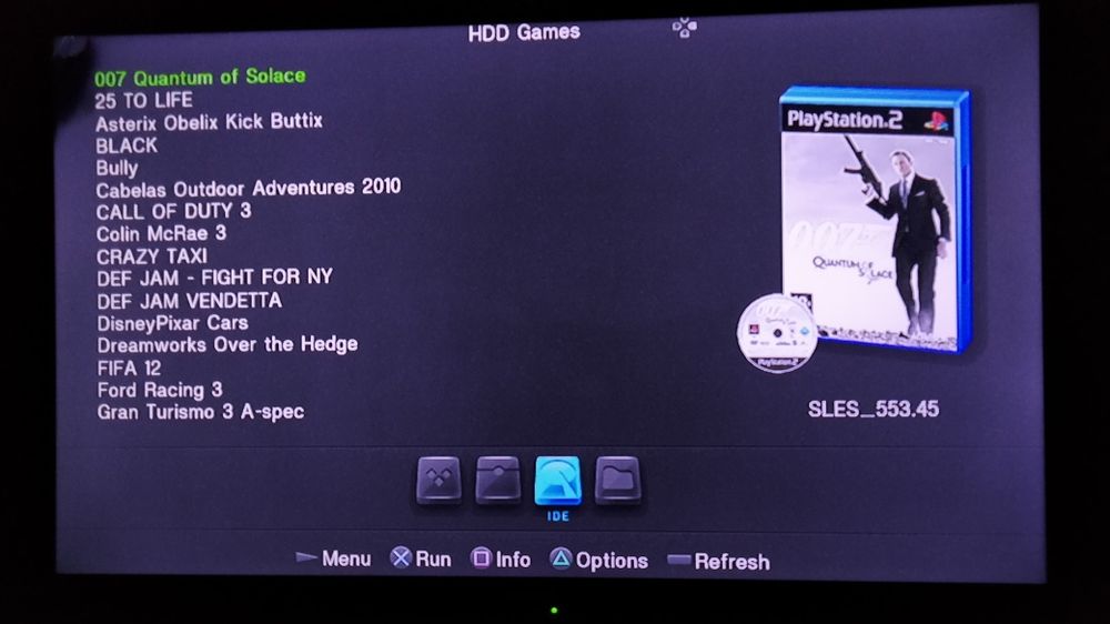 PlayStation 2 FAT (40 jogos) alterada